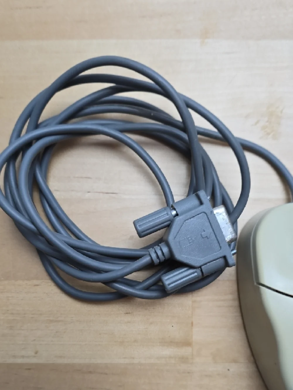 Vintage 90s Logitech Logitech MouseMan Three-Button Serial Mouse M-ML38